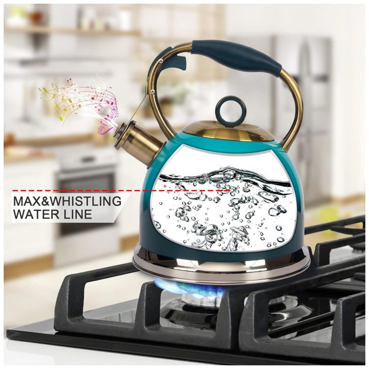 Chaleira-de-Cha-3L-em-Aco-Inoxidavel-com-Apito-turquesa-foto-3