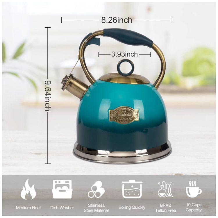 Chaleira-de-Cha-3L-em-Aco-Inoxidavel-com-Apito-turquesa-foto-5