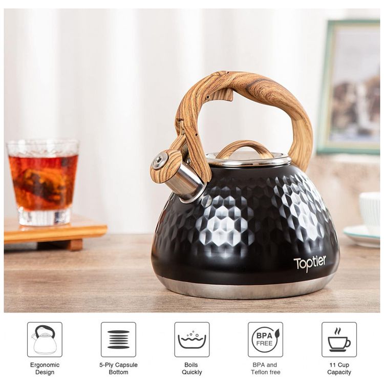 Chaleira-de-Cha-2.7L-em-Aco-Inoxidavel-com-Apito-TOPTIER-foto-4