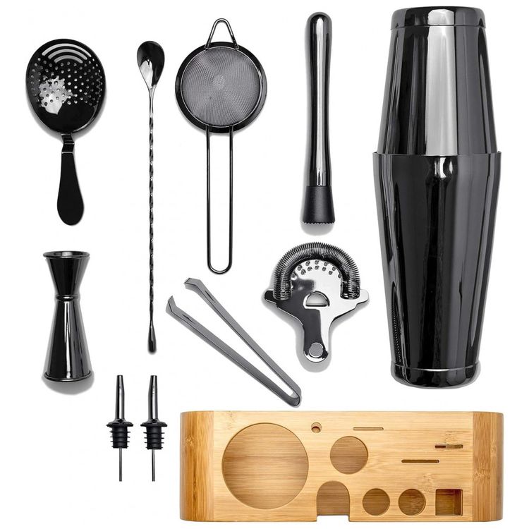 Kit-Bn-Profissional-11-Pecas-em-Aco-Inoxidavel-com-Suporte-foto-1