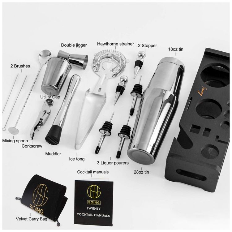Kit-Bn-Profissional-24-Pecas-em-Aco-Inoxidavel-com-Suporte-foto-1
