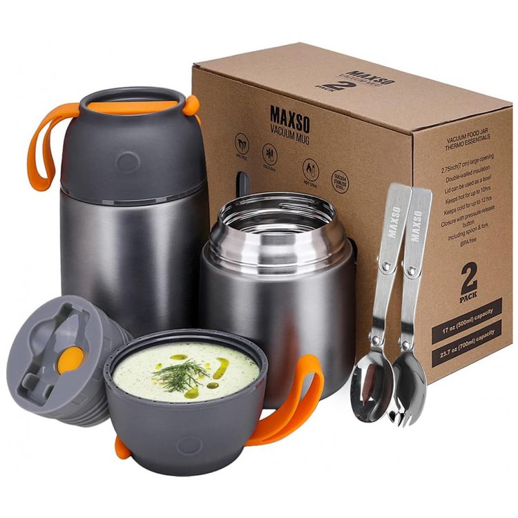 Kit-com-2-Frasco-Termico-500mL-700mL-em-Aco-Inoxidavel-com-foto-0