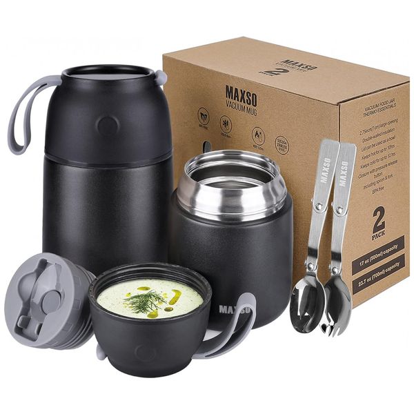 Kit-com-2-Frasco-Termico-500mL-700mL-em-Aco-Inoxidavel-com-foto-0