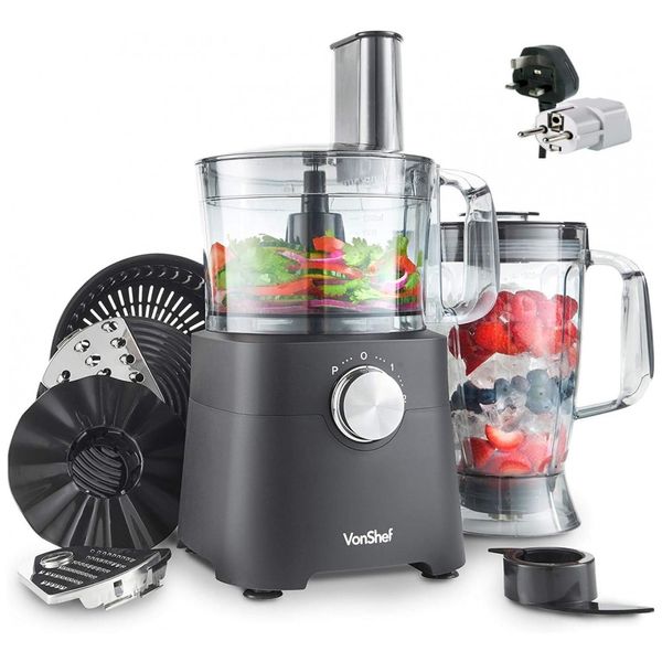 VonShef-Processador-de-Alimentos-Multifuncional-1.8L-em-Aco-foto-0