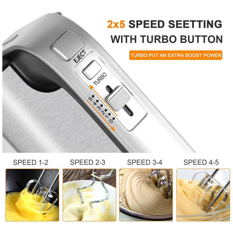 Batedeira-de-Mao-Eletrica-com-5-Velocidades-250W-110v-foto-3