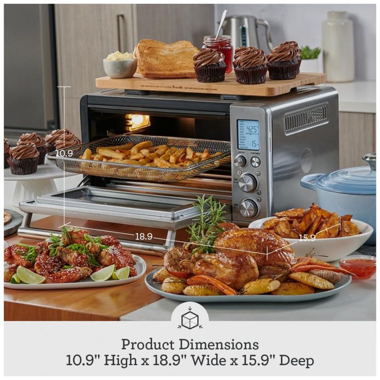 Forno-Eletrico-de-Bancada-Inteligente-com-10-Configuracoes-e-foto-5