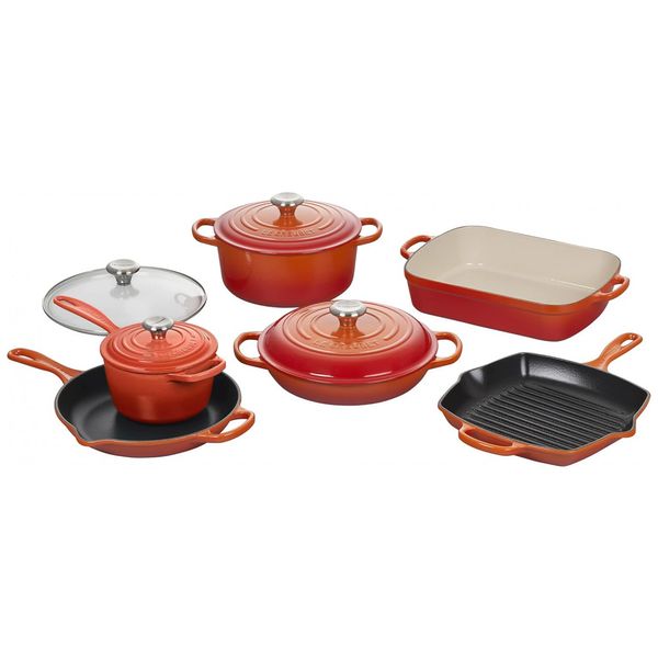 Conjunto-de-Panelas-e-Frigideira-de-Ferro-Fundido-10-Pecas-foto-0