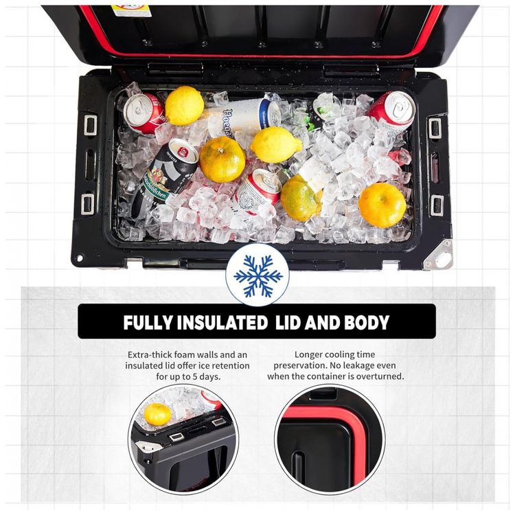 Cooler-Caixa-Termica-Portatil-25-Litros-com-Porta-Copos-foto-3