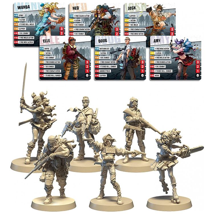 Jogo-de-Estrategia-Zombicide-2-Edica-1-a-6-Jogadores-Para-foto-4