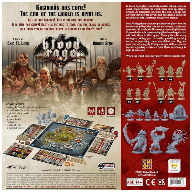 Jogo-de-Estrategia-Blood-Rage-2-a-4-Jogadores-Para-Maiores-foto-2