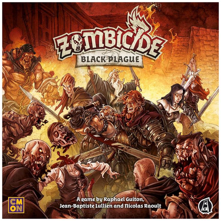 Jogo-de-Estrategia-Zombicide-Black-Plague-1-a-6-Jogadores-foto-1