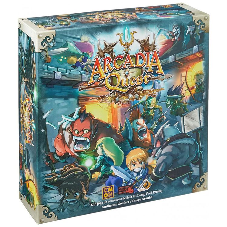 Jogo-de-Estrategia-Arcadia-Quest-2-a-4-Jogadores-Para-foto-0