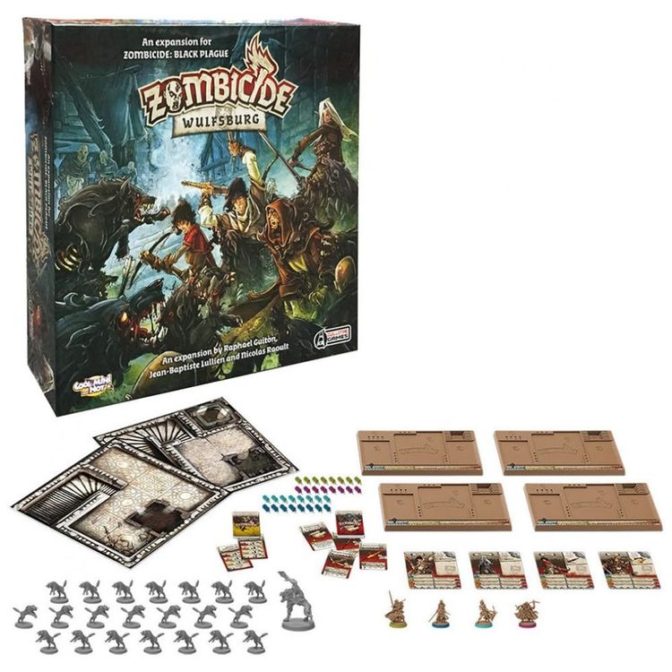 Jogo-de-Estrategia-Zombicide-Wulfsburg-1-a-6-Jogadores-Para-foto-3