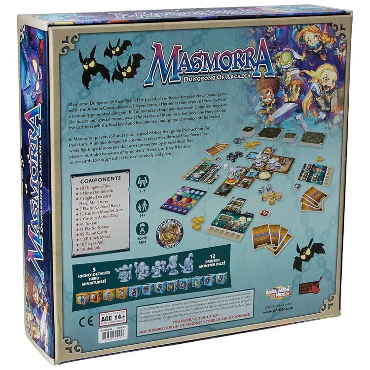 Jogo-de-Estrategia-Masmorra-Dungeons-of-Arcadia-1-a-4-foto-1