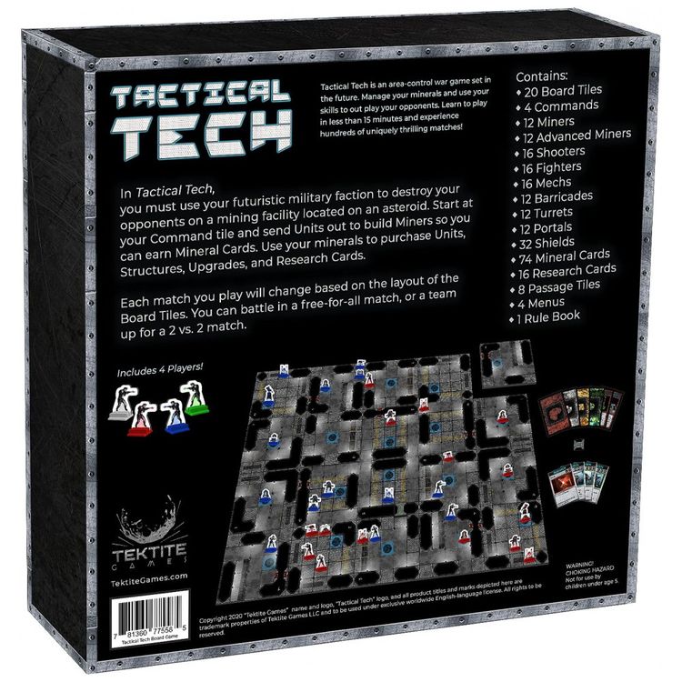 Jogo-de-Estrategia-Tactical-Tech-2-a-4-Jogadores-Para-foto-1
