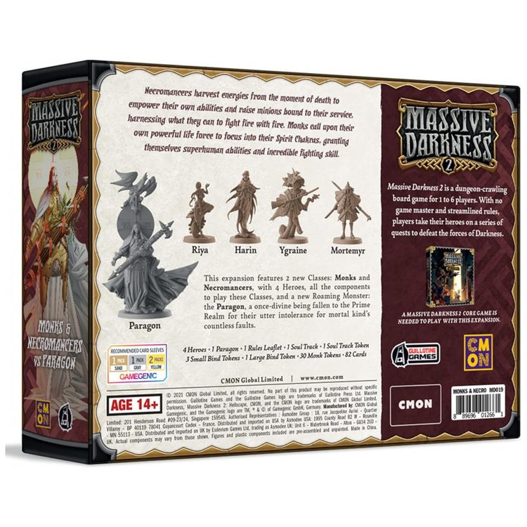 Jogo-de-Estrategia-Massive-Darkness-2-1-a-6-Jogadores-Para-foto-2