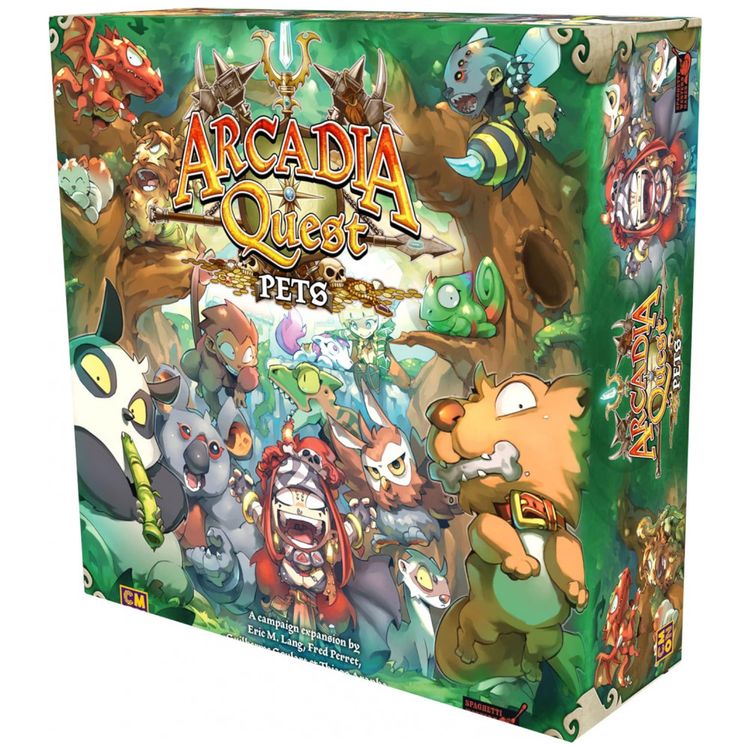 Jogo-de-Estrategia-Arcadia-Quest-Pets-2-a-4-Jogadores-Para-foto-0