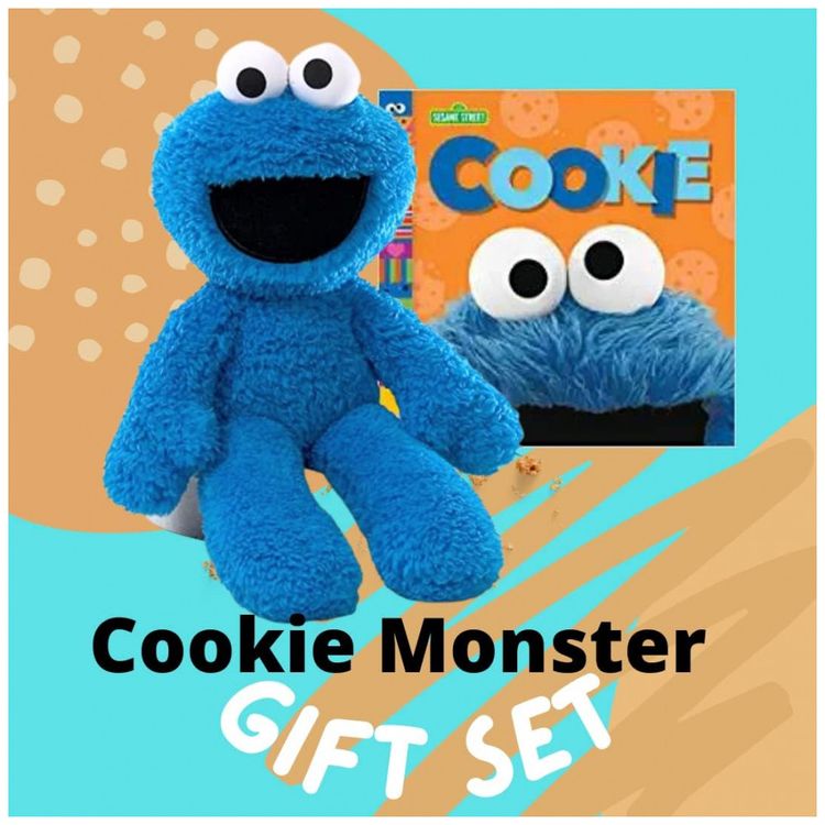 Pelucia-Cookie-Monster-GUND-G22-Azul-foto-1