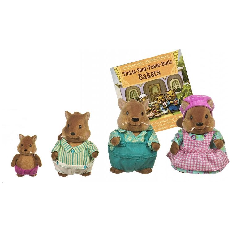 Conjunto-familiar-de-esquilo-Lil-Woodzeez-Bushytails-com-foto-0