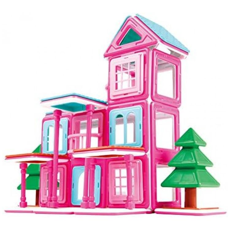Kit-de-Construcao-Doce-Casa-Geometrico-Educativo-64-Pecas-foto-1