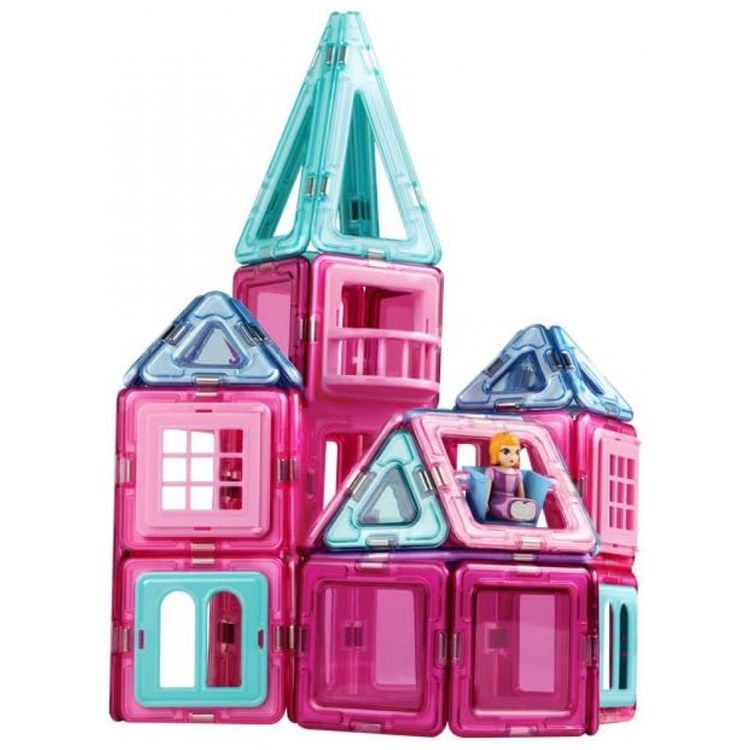 Kit-de-Construcao-Princess-Castle-com-78-Pecas-para-3-Anos-foto-1
