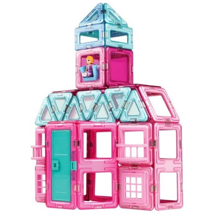 Kit-de-Construcao-Princess-Castle-com-78-Pecas-para-3-Anos-foto-3