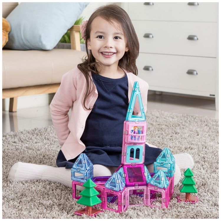 Kit-de-Construcao-Princess-Castle-com-78-Pecas-para-3-Anos-foto-5