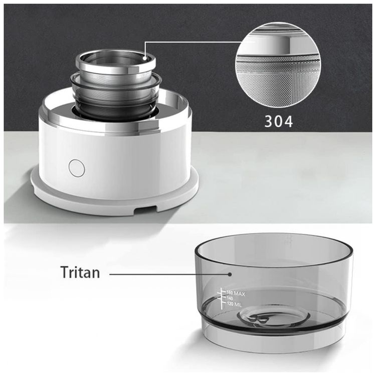 Cafeteira-Eletrica-Programavel-160mL-em-Aco-Inoxidavel-foto-1