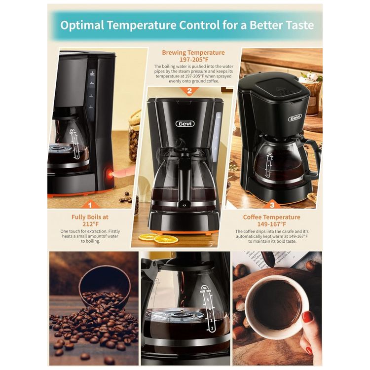 Cafeteira-Eletrica-Programavel-1.2L-110v-GEVI-Preto-foto-1