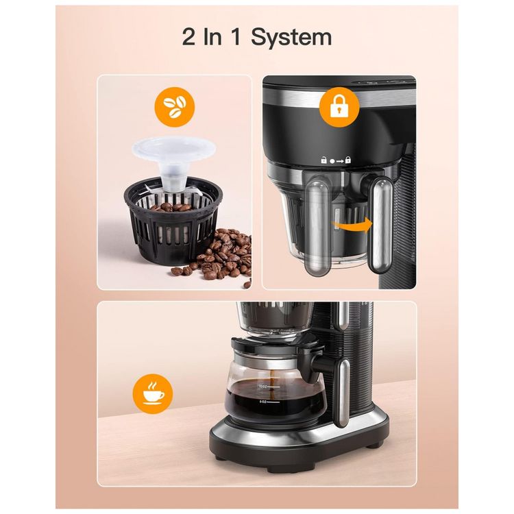 Maquina-de-Cafe-com-Funcao-de-Micropressao-a-Vapor-para-foto-1