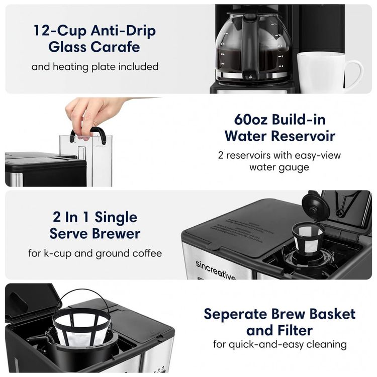 Cafeteira-Eletrica-Programavel-2.8L-em-Aco-Inoxidavel-com-foto-5