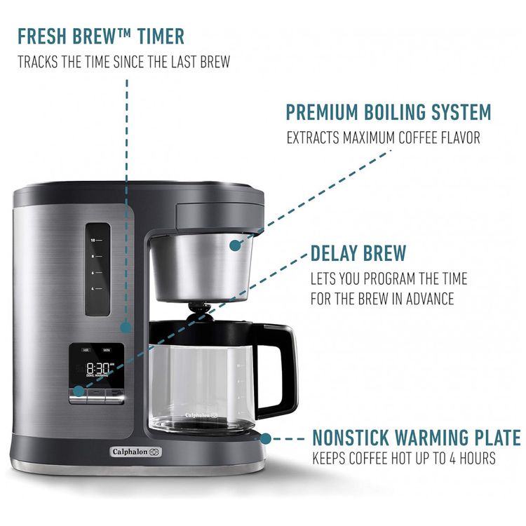 Cafeteira-Eletrica-Programavel-2.4L-em-Aco-Inoxidavel-110v-foto-1