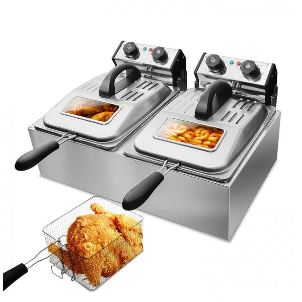Fritadeira-Eletrica-Dupla-Profissional-12-Litros-de-foto-0