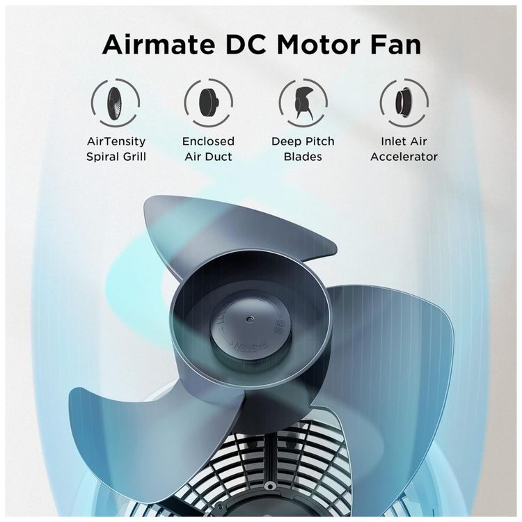 Ventilador-de-Mesa-AIRMATE-com-10-Velocidades-e-Controle-foto-4