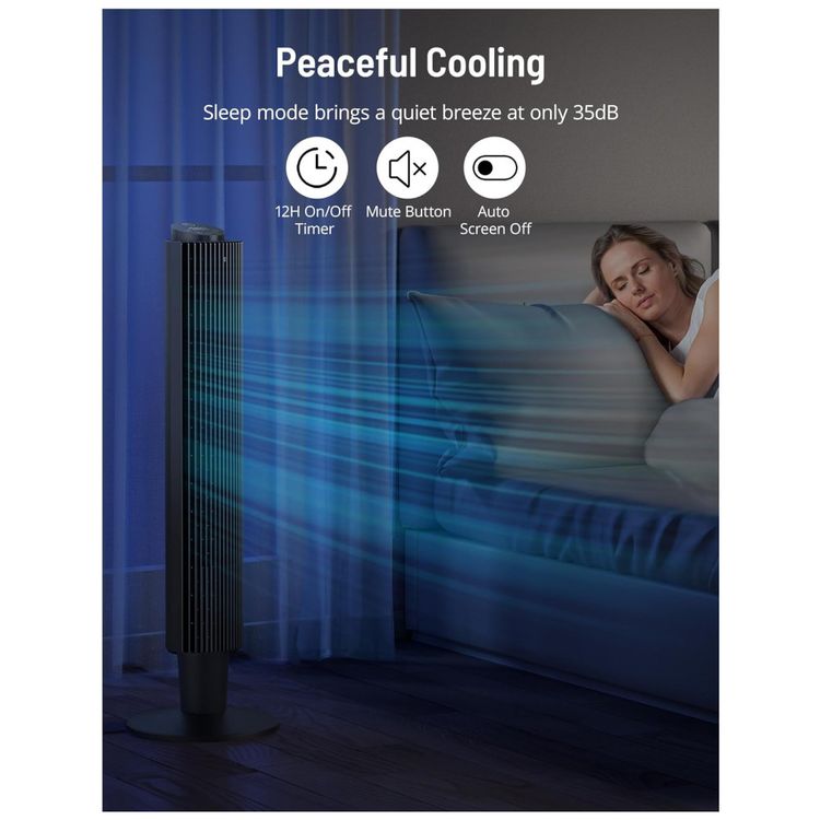 Ventilador-de-Torre-com-5-Velocidades-Controle-Remoto-e-foto-3