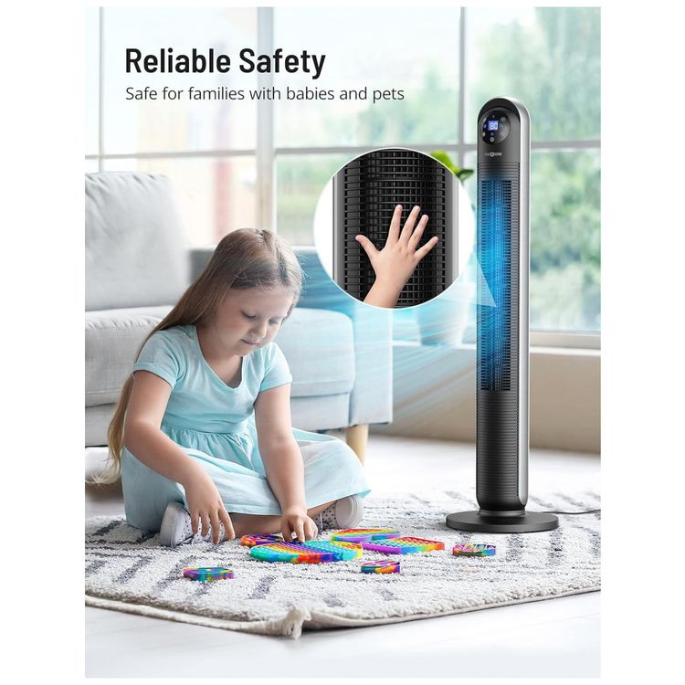 Ventilador-de-Torre-com-12-Velocidades-Controle-Remoto-e-foto-2