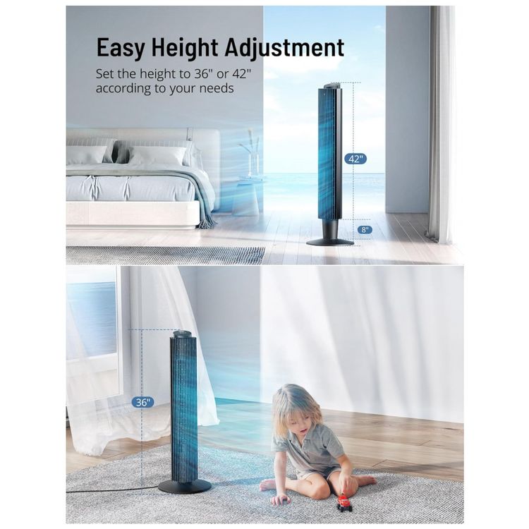 Ventilador-de-Torre-com-5-Velocidades-Controle-Remoto-e-foto-5