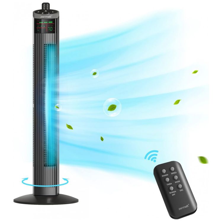 Ventilador-de-Torre-com-3-Velocidades-Controle-Remoto-e-foto-0