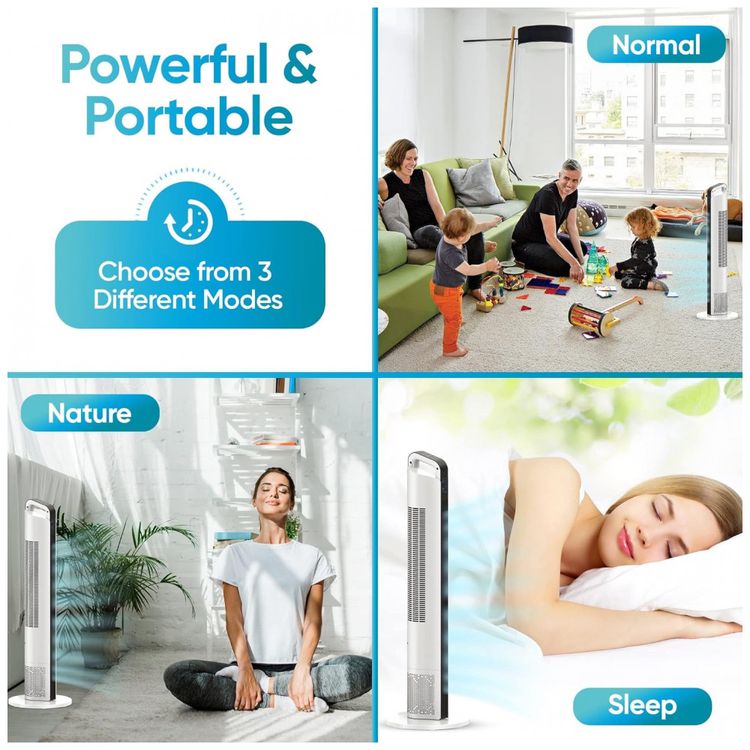 Ventilador-de-Torre-com-3-Velocidades-Controle-Remoto-e-foto-4