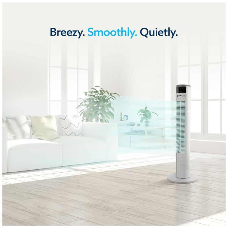 Ventilador-de-Torre-com-3-Velocidades-Controle-Remoto-Tela-foto-1