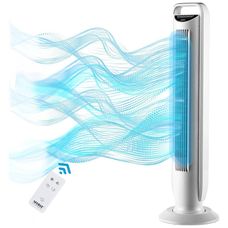 Ventilador-de-Torre-com-5-Velocidades-Controle-Remoto-e-foto-0
