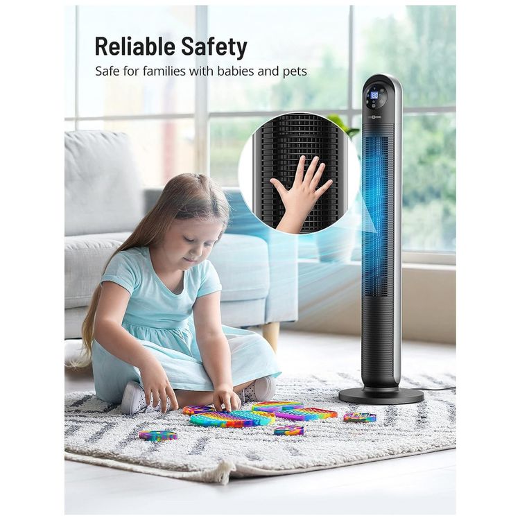 Ventilador-de-Torre-com-12-Velocidades-Controle-Remoto-e-foto-4