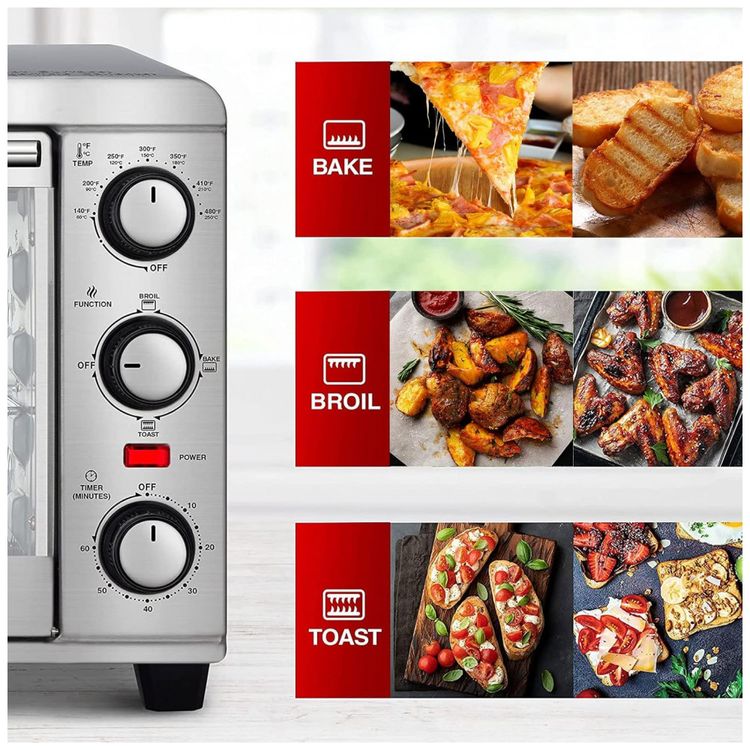 Forno-Eletrico-de-Bancada-com-3-Configuracoes-em-Aco-foto-4
