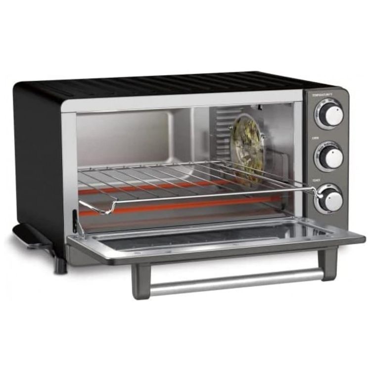 Forno-Eletrico-de-Bancada-com-8-Configuracoes-em-Aco-foto-2