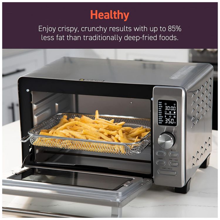 Forno-Eletrico-de-Bancada-25L-10-Configuracoes-em-Aco-foto-3