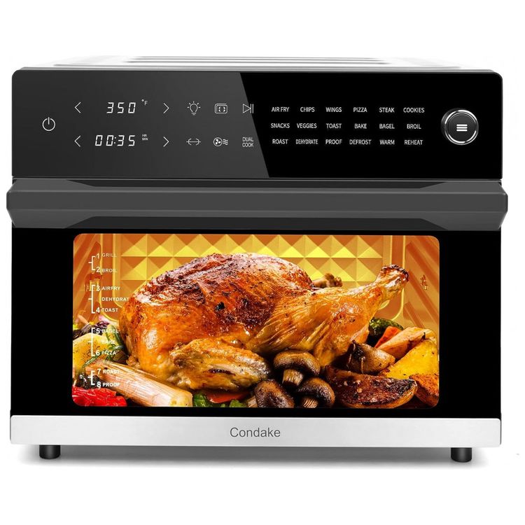 Forno-Eletrico-de-Bancada-32L-18-em-1-com-Painel-Digital-foto-0