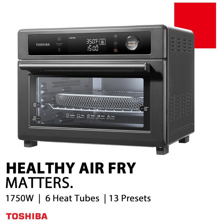 Forno-Eletrico-de-Bancada-26.4L-13-em-1-com-Painel-Digital-foto-5