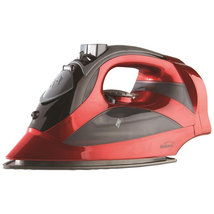 Ferro-de-Passar-a-Vapor-110v-BRENTWOOD-MPI-59R-Vermelho-foto-1