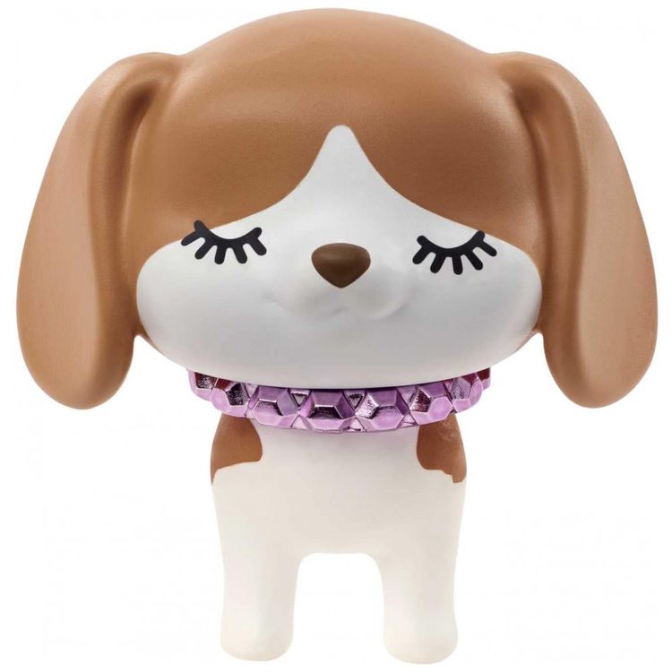 Boneca-Fashion-com-Trancas-Borgonha-e-Cachorrinho-para-foto-3