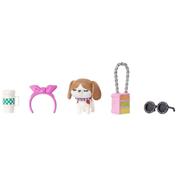 Boneca-Fashion-com-Trancas-Borgonha-e-Cachorrinho-para-foto-4